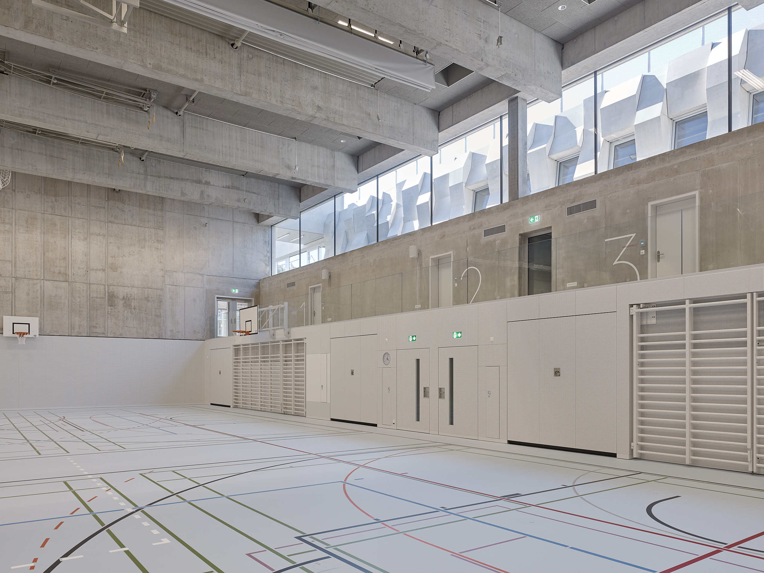 Dreifachturnhalle Kantonsschule Wettingen